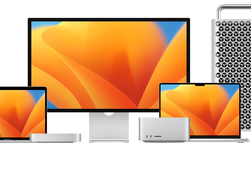複数種類のMac PC